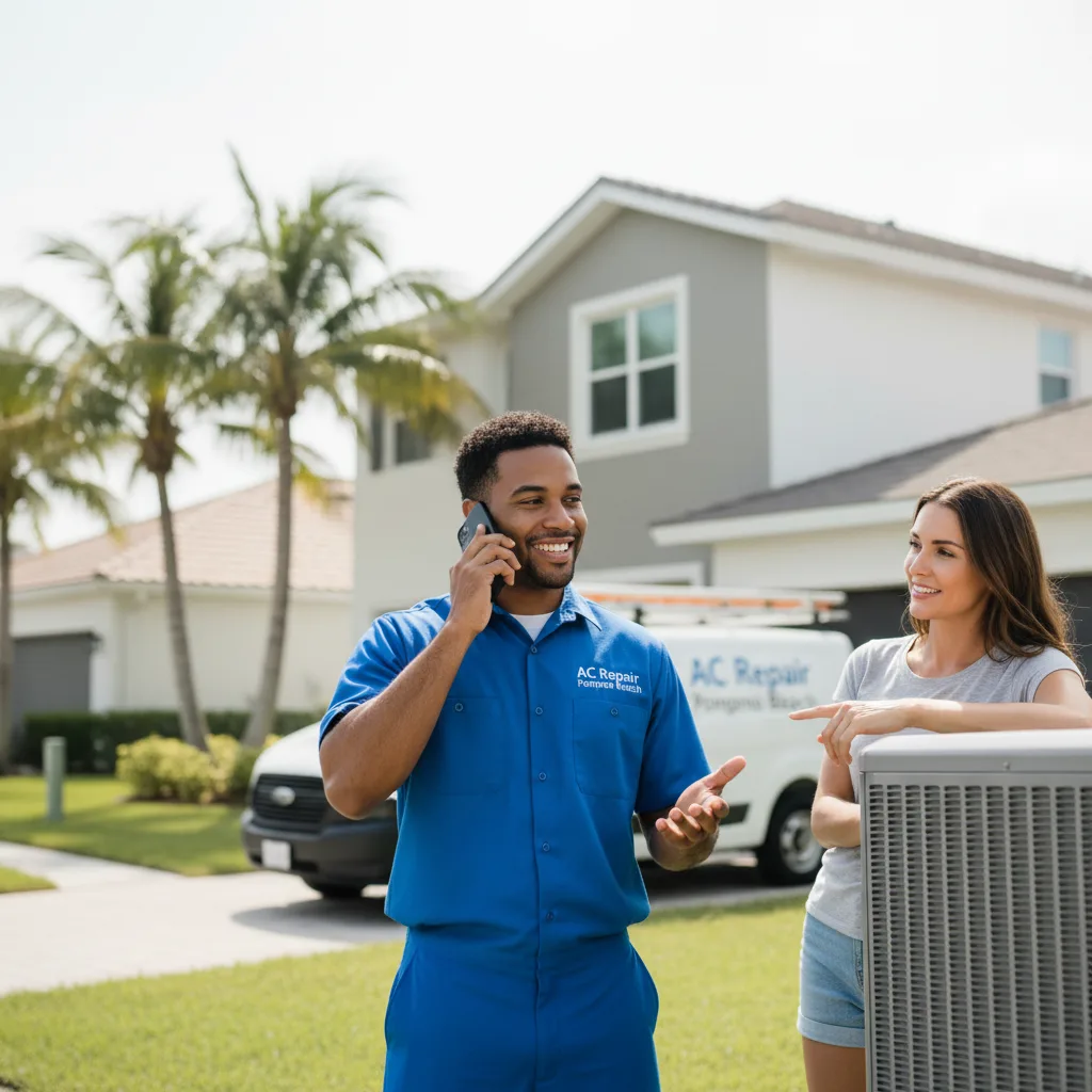 AC Repair Pompano Beach customer support in Iowa Colony